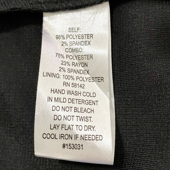 London Style Black Gray Career Sheath Midi Dress 10 - Picture 8 of 13